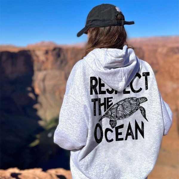 Respect The Ocean Hoodie