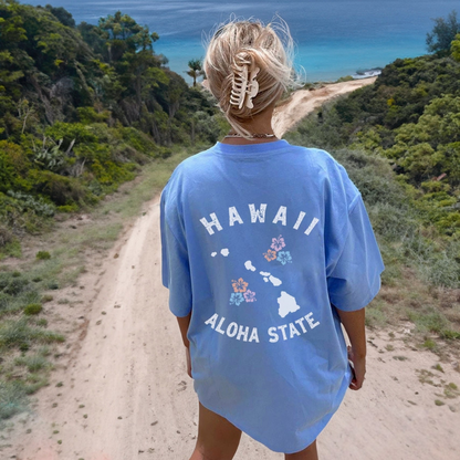 Hawaii Map Tee