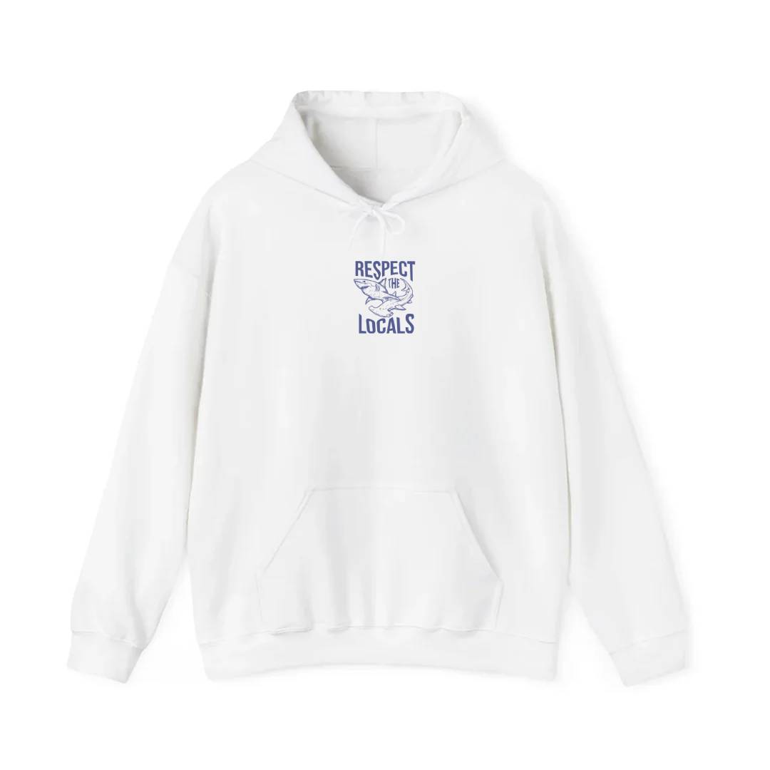 Respect The Locals Shark Hoodie V3